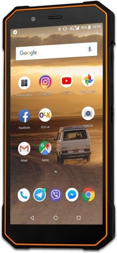 Смартфон Sigma mobile X-treme PQ53 Black/Orange - фото - інтернет-магазин електроніки та побутової техніки TTT