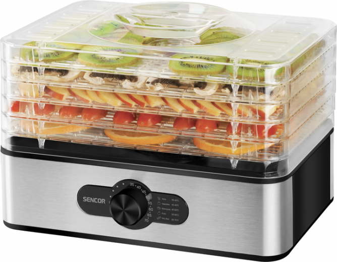 Сушилка для овощей и фруктов SENCOR SFD950SS - фото - интернет-магазин электроники и бытовой техники TTT