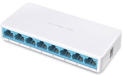 Комутатор Mercusys MS108 - фото - інтернет-магазин електроніки та побутової техніки TTT
