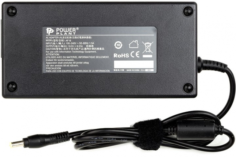 Блок питания PowerPlant для ноутбука Acer (19.5V 180W 9.23A) (AC180G5517) - фото Блок питания PowerPlant для ноутбука Acer (19.5V 180W 9.23A) (AC180G5517) - фото - интернет-магазин электроники и бытовой техники TTT