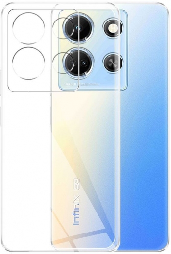 Cиліконовий чохол BeCover для Infinix Note 30 Pro NFC (X678B) (709796) Transparancy - фото - інтернет-магазин електроніки та побутової техніки TTT