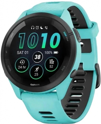 Смарт-часы Garmin Forerunner 265 (010-02810-12) Aqua  - фото - интернет-магазин электроники и бытовой техники TTT