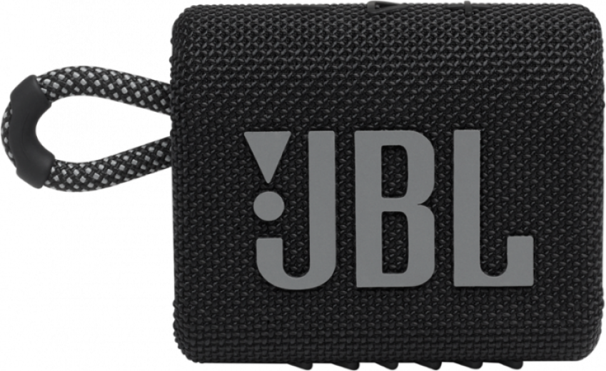 Портативная акустика JBL Go 3 (JBLGO3BLK) Black  - фото Портативная акустика JBL Go 3 (JBLGO3BLK) Black  - фото - интернет-магазин электроники и бытовой техники TTT