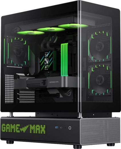 Корпус GameMax N90 BG - фото - интернет-магазин электроники и бытовой техники TTT