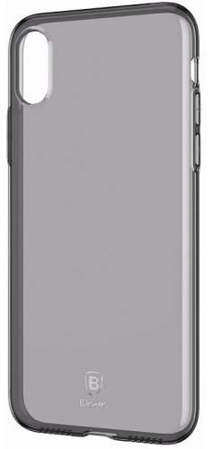 Накладка Baseus Simple Series iPhone X Transparent Black (B01) - фото - інтернет-магазин електроніки та побутової техніки TTT
