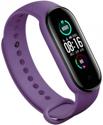 Ремінець BeCover для Xiaomi Mi Smart Band 5 (705070) Purple - фото - інтернет-магазин електроніки та побутової техніки TTT