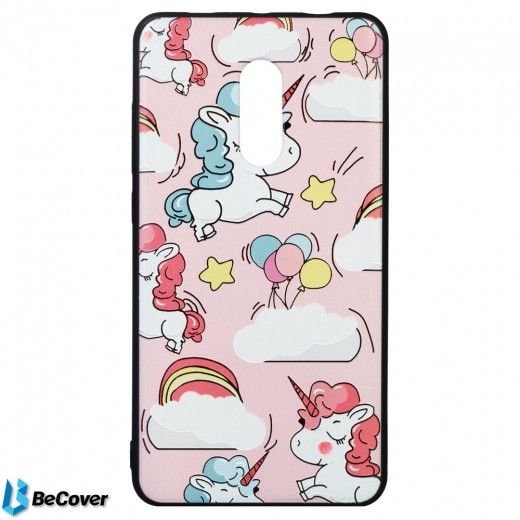 Панель BeCover 3D Print Xiaomi Redmi Note 4X (702108) Unicorn - фото - інтернет-магазин електроніки та побутової техніки TTT