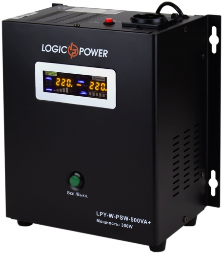 ДБЖ LogicPower LPY-W-PSW-500VA+ (350 Вт) 5A/10A (LP4142) - фото - інтернет-магазин електроніки та побутової техніки TTT
