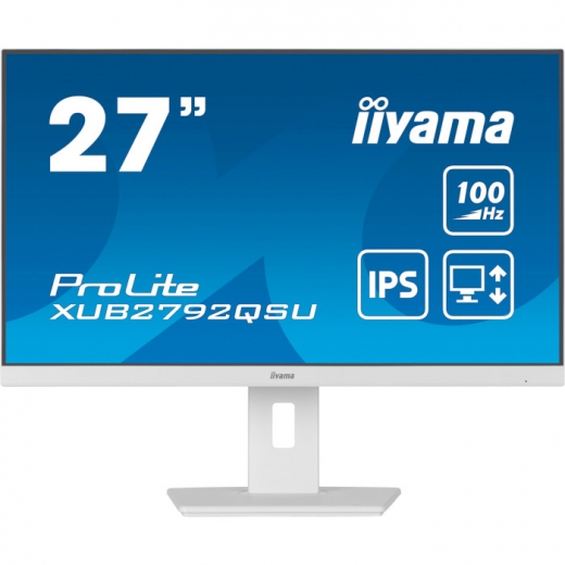 Монітор Iiyama XUB2792QSU-W6 - фото Монітор Iiyama XUB2792QSU-W6 - фото - інтернет-магазин електроніки та побутової техніки TTT