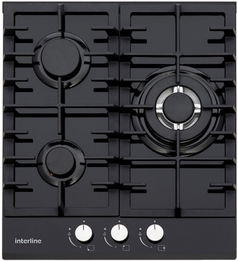 Варочная поверхность газовая INTERLINE HGG 744 FGT BA - фото Варочная поверхность газовая INTERLINE HGG 744 FGT BA - фото - интернет-магазин электроники и бытовой техники TTT