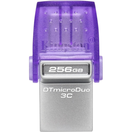 USB флеш накопитель Kingston DataTraveler MicroDuo 3С 256GB USB 3.2 Gen1 + Type-C (DTDUO3CG3/256GB) - фото USB флеш накопитель Kingston DataTraveler MicroDuo 3С 256GB USB 3.2 Gen1 + Type-C (DTDUO3CG3/256GB) - фото - интернет-магазин электроники и бытовой техники TTT