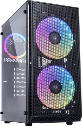 Корпус QUBE Neptune (QB07N_FCNU3) Black  - фото - интернет-магазин электроники и бытовой техники TTT