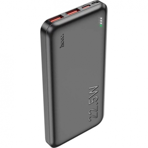 УМБ Hoco J101 Astute 10000mAh 22.5W PD/QC 3.0 Black - фото - интернет-магазин электроники и бытовой техники TTT