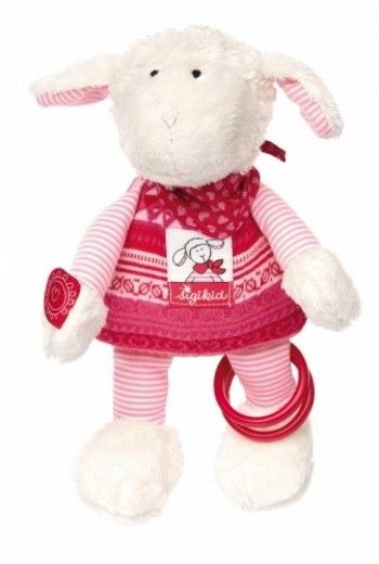 Мягкая игрушка Sigikid Овечка 26 см (41465SK) - фото - интернет-магазин электроники и бытовой техники TTT