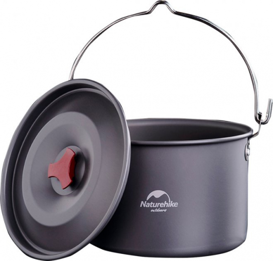 Казанок Naturehike Camping 4 л (NH17D021-G) - фото - інтернет-магазин електроніки та побутової техніки TTT