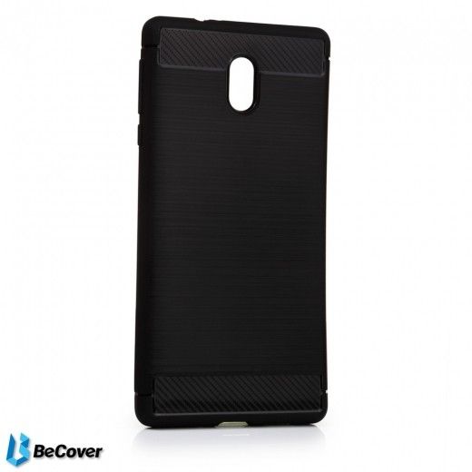 Панель BeCover Carbon Series для Nokia 3 Black (BC_701800) - фото - интернет-магазин электроники и бытовой техники TTT