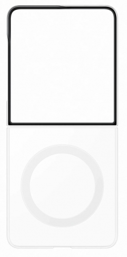 Панель Samsung Clear Magnet для Samsung Galaxy Flip 8 (EF-CF776CTEGUA) Transparent - фото - интернет-магазин электроники и бытовой техники TTT
