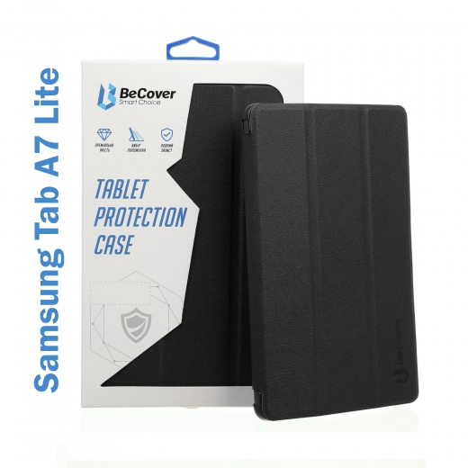 Чехол BeCover Flexible TPU Mate для Samsung Galaxy Tab A7 Lite SM-T220/SM-T225 (706471) Black - фото Чехол BeCover Flexible TPU Mate для Samsung Galaxy Tab A7 Lite SM-T220/SM-T225 (706471) Black - фото - интернет-магазин электроники и бытовой техники TTT