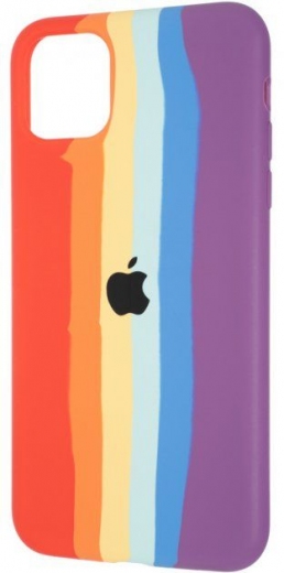 Чохол Colorfull Soft Case для iPhone 11 Pro Max Rainbow - фото - інтернет-магазин електроніки та побутової техніки TTT