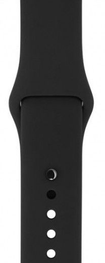 Ремінець AApple Sport Band for Apple Watch 38mm Black (3 straps) - фото - інтернет-магазин електроніки та побутової техніки TTT
