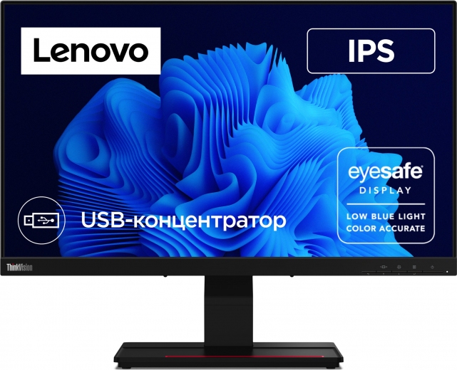 Монітор Lenovo ThinkVision T24t-20 (62C5GAT1UA) - фото Монітор Lenovo ThinkVision T24t-20 (62C5GAT1UA) - фото - інтернет-магазин електроніки та побутової техніки TTT