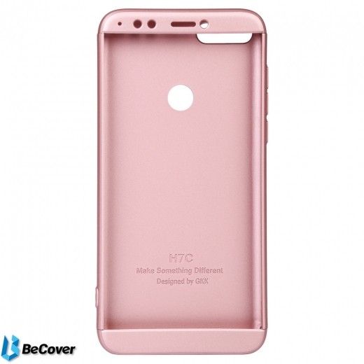 Панель BeCover Super-protect Series для Huawei Y7 Prime 2018 (702247) Pink - фото - інтернет-магазин електроніки та побутової техніки TTT