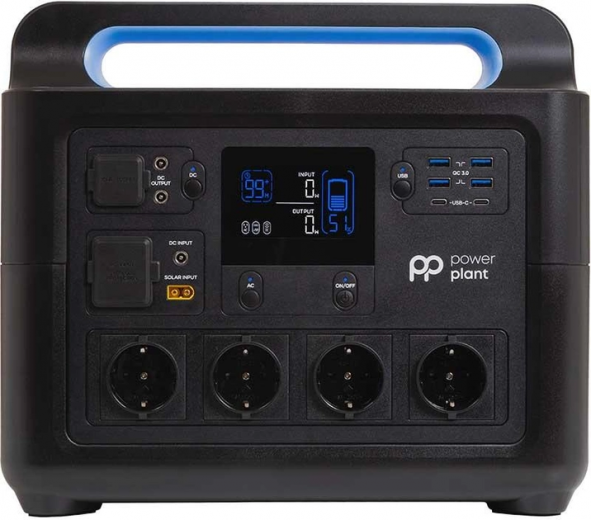 Зарядная станция PowerPlant HS1000 1024Wh, 284444mAh, 1800W (PB930845) - фото Зарядная станция PowerPlant HS1000 1024Wh, 284444mAh, 1800W (PB930845) - фото - интернет-магазин электроники и бытовой техники TTT