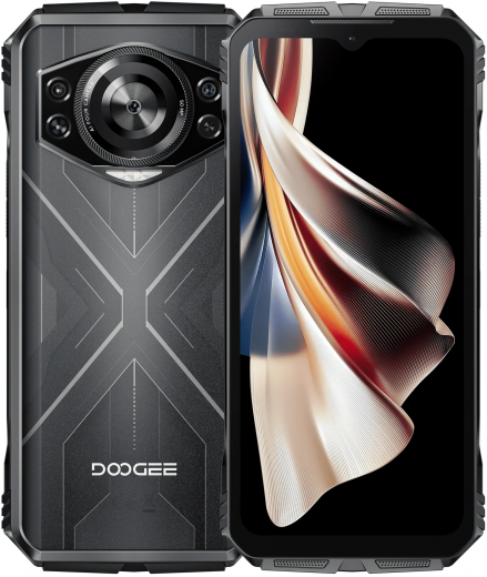 Смартфон Doogee S cyber 8/256 Black/Silver - фото Смартфон Doogee S cyber 8/256 Black/Silver - фото - інтернет-магазин електроніки та побутової техніки TTT