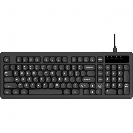 Клавиатура проводная Ajazz AF98 USB (AF98-B) Black  - фото - интернет-магазин электроники и бытовой техники TTT