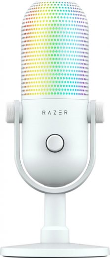 Микрофон Razer Seiren V3 Chroma (RZ19-05060200-R3M1) White  - фото - интернет-магазин электроники и бытовой техники TTT