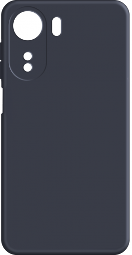 Накладка MAKE Silicone Xiaomi Redmi 13C/Poco C65 (MCL-XR13C/PC65BK) Black - фото - інтернет-магазин електроніки та побутової техніки TTT