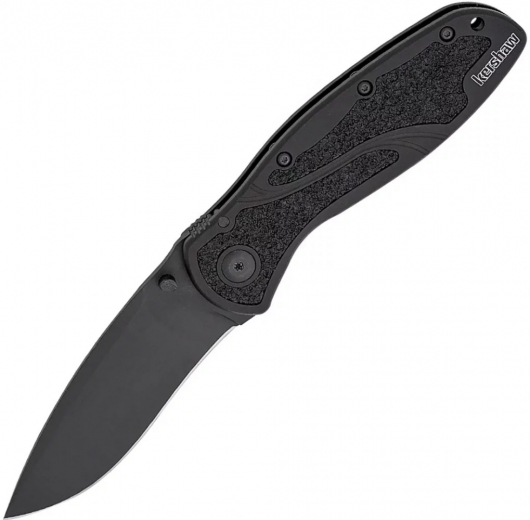 Нож Kershaw Blur Black Aluminum - фото - интернет-магазин электроники и бытовой техники TTT