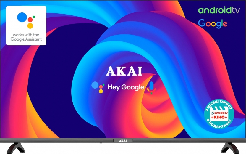 Телевізор Akai AK55D23UG - фото Телевізор Akai AK55D23UG - фото - інтернет-магазин електроніки та побутової техніки TTT