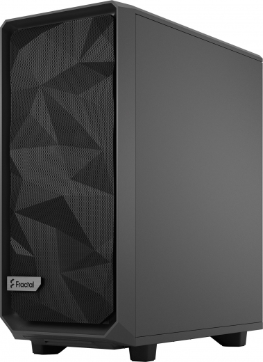 Корпус Fractal Design Meshify 2 Compact Light Tempered Glass Grey (FD-C-MES2C-04) - фото - интернет-магазин электроники и бытовой техники TTT