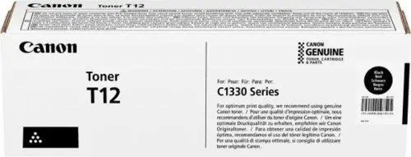 Картридж Canon для iSXC1333 T12 (5098C006AA) black - фото - інтернет-магазин електроніки та побутової техніки TTT