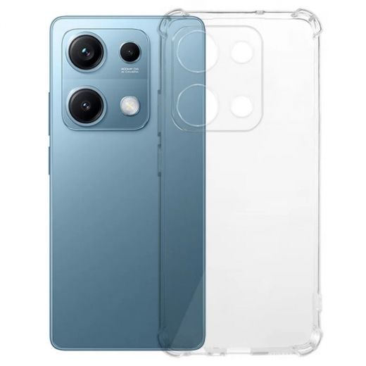 Панель BeCover Anti-Shock для Xiaomi Redmi Note 14S (713500) Clear - фото - интернет-магазин электроники и бытовой техники TTT