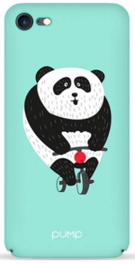 Панель Pump Tender Touch Case для Apple iPhone 8/7 Panda Bicycle - фото - интернет-магазин электроники и бытовой техники TTT
