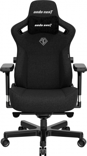 Крісло геймерське Anda Seat Kaiser 3 Size XL Fabric (AD12YDC-XL-01-B-CF) Black - фото - інтернет-магазин електроніки та побутової техніки TTT