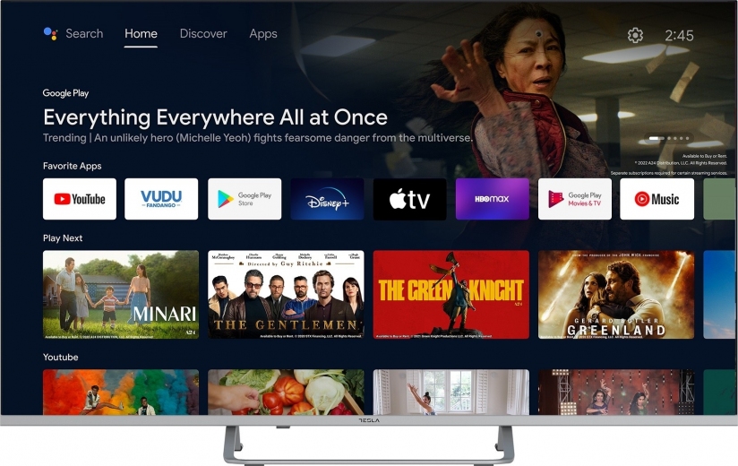 Телевізор Tesla 55E635SUS - фото - інтернет-магазин електроніки та побутової техніки TTT