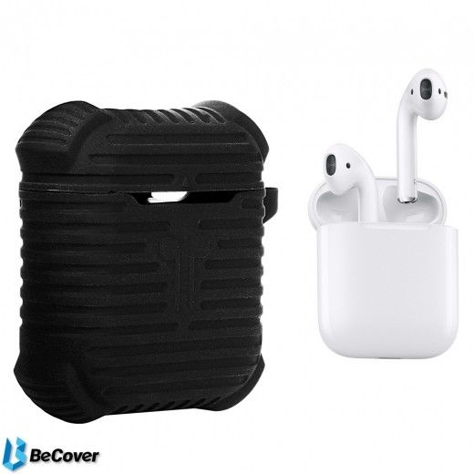 Чехол Protective i-Smile для Apple AirPods IPH1371 (702350) Black - фото - интернет-магазин электроники и бытовой техники TTT