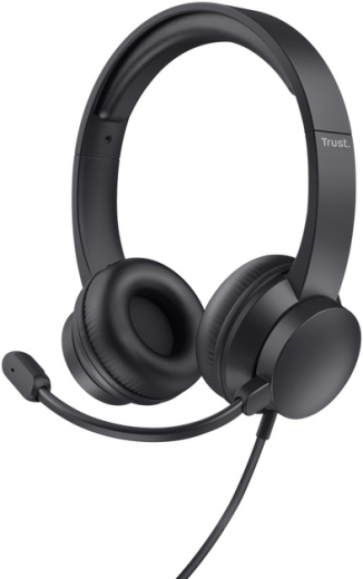 Наушники Trust AYDA USB PC Headset (TR25088) - фото Наушники Trust AYDA USB PC Headset (TR25088) - фото - интернет-магазин электроники и бытовой техники TTT