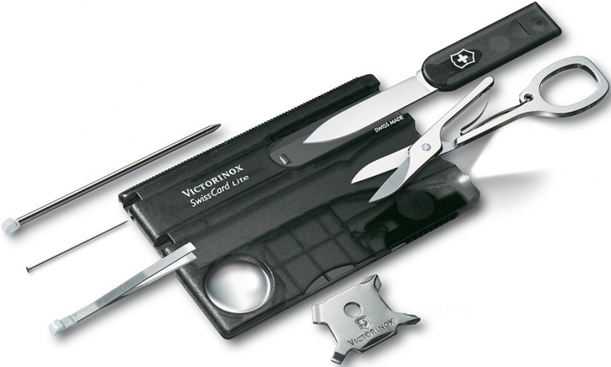 Мультитул Victorinox SwissCard Lite Onyx (0.7333.T3) - фото Мультитул Victorinox SwissCard Lite Onyx (0.7333.T3) - фото - интернет-магазин электроники и бытовой техники TTT