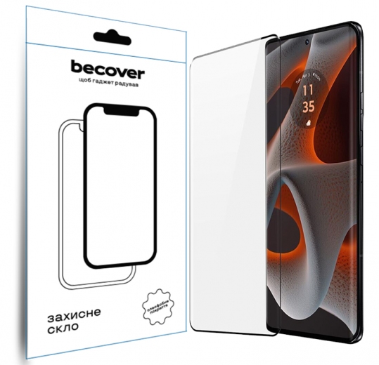 Защитное стекло Becover EDGE для Motorola Edge 50 Pro (712346) Black - фото Защитное стекло Becover EDGE для Motorola Edge 50 Pro (712346) Black - фото - интернет-магазин электроники и бытовой техники TTT