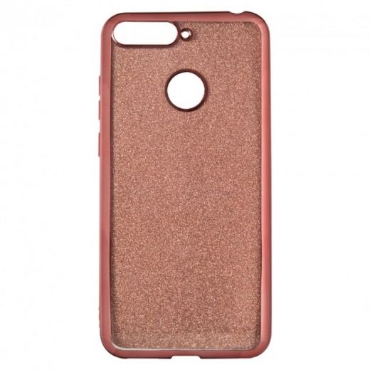Накладка Remax Glitter Air Series Honor 7a PRO / Huawei Y6 (2018) Pink - фото - интернет-магазин электроники и бытовой техники TTT