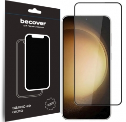 Захисне скло BeCover для Samsung Galaxy S24 SM-S921 (711037) Black Захисне скло BeCover для Samsung Galaxy S24 SM-S921 (711037) Black