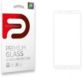 Захисне скло Armorstandart Glass.FS для Honor 7C Pro/Huawei Y7 2018 (ARM52474-GFS-WT) White