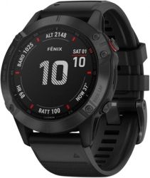 Часы Garmin Fenix ​​6 Pro Black with Black Band (010-02158-02)