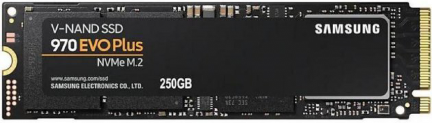 SSD накопитель SAMSUNG 970 EVO Plus 250GB PCIe 3.0x4 M.2 TLC(MZ-V7S250BW) SSD накопитель SAMSUNG 970 EVO Plus 250GB PCIe 3.0x4 M.2 TLC(MZ-V7S250BW)
