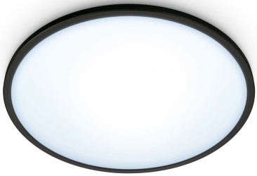 Розумний стельовий світильник WiZ SuperSlim Ceiling 16W 2700-6500K Wi-FI Black