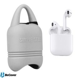 Чохол Kindon i-Smile для Apple AirPods IPH1430 (702348) Gray
